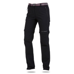 Damenhose Trimm Timera 2v1 schwarz grafit black