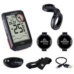 Fahrradcomputer Sigma Rox 4.0 SENSOR SET schwarz