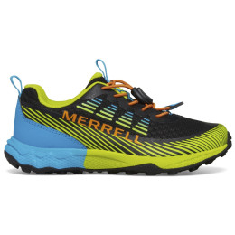 Kinderschuhe Merrell Agility Peak schwarz/grün black/citron/cyan/orange
