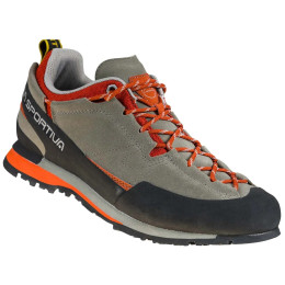 Herrenschuhe La Sportiva Boulder X grau/orange Clay/Saffron