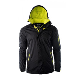 Herrenjacke Elbrus Messyn schwarz Black/YellowGreen