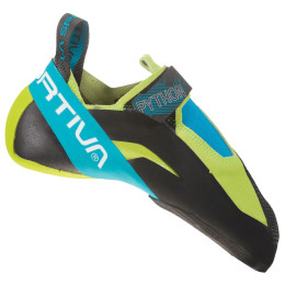 Kletterschuhe La Sportiva Python grün/blau AppleGreen/TropicBlue