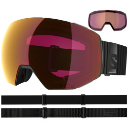 Skibrille Salomon Radium Prime Sigma +1Lens schwarz Black