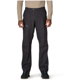 Wasserdichte Herrenhosen Patagonia Granite Crest Rain schwarz Black
