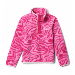 Kinder-Sweatshirt Columbia Helvetia™ II Printed Half Snap Fleece Guava pink Topo rosa Guava pink Topo