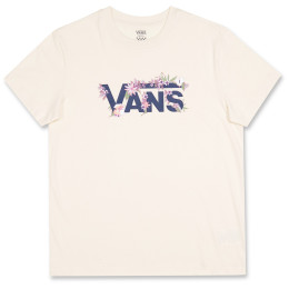 Damen-T-Shirt Vans Wm Drop V Floral Bf weiß Antique White