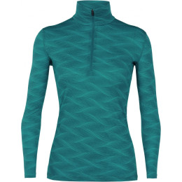 Damen-T-Shirt Icebreaker Women`s 200 Oasis Long Sleeve grün Kingfisher/ArcticTeal