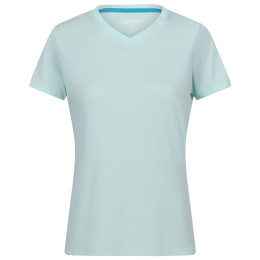 Damen-T-Shirt Regatta Wmn Fingal V-Neck hellblau Bleached Aqua