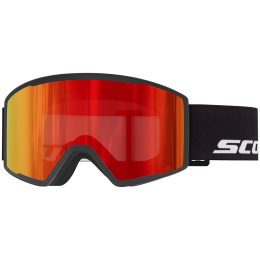Skibrille Scott Goggle Trace Pro schwarz/rot black red chrome