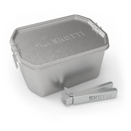 Essensbox SKOTTI Box 2,5L silber ocelová