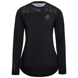 Damen-Radtrikot Silvini Ella schwarz charcoal