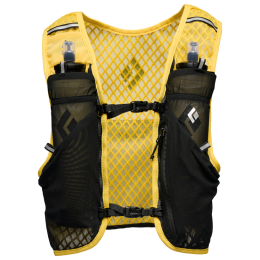 Laufweste Black Diamond Distance 2 Hydration Vest gelb/schwarz Soft Ochre