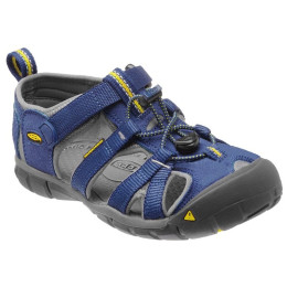 Kindersandalen Keen Seacamp II CNX JR blau/grau blue depths/gargoyle