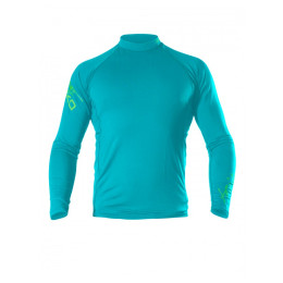 Herren-Funktionsshirt Hiko Shade Ultra Langarm türkis