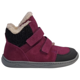 Kinder-Barfußschuhe beBare 3555TY Bordeaux rosa/lila BORDEAUX