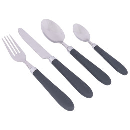Besteckset Bo-Camp Deluxe 24 pcs grau Grey