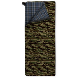 Deckenschlafsack Trimm Tramp 185 cm braun Camouflage