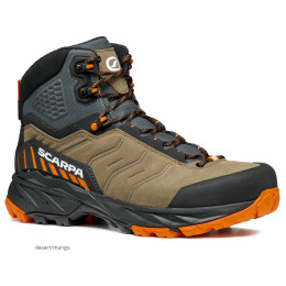 Wanderschuhe Scarpa Rush Trek GTX schwarz/orange Desert-Mango