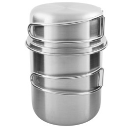 Tasse Tatonka Handle Mug 600 Set silber Silver