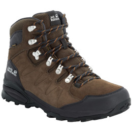 Herrenschuhe Jack Wolfskin Refugio Texapore Mid M braun Brown/Phantom