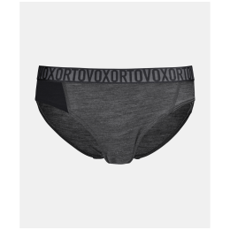 Damen-Funktionsslips Ortovox 150 Essential Bikini W grau/schwarz Black Raven Blend