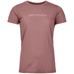 Damen-Funktionsshirt Ortovox 150 Cool Brand Ts W rosa Dusk Rose