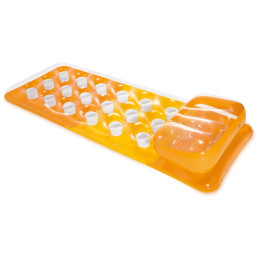 Aufblasbare Luftmatratze Intex 18-Pocket Fashion Mats 58890EU orange