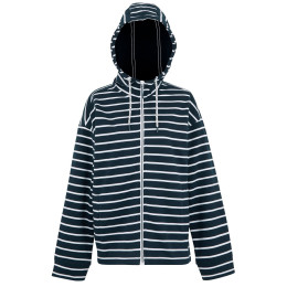 Damen-Sweatshirt Regatta Bayletta Hoody II blau/weiß Nvy/WhtStrip