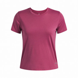 Damen-T-Shirt Under Armour Launch Shortsleeve rosa Red