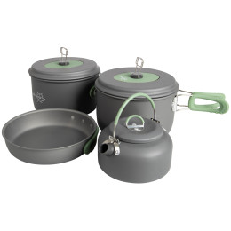 Geschirrset Bo-Camp Explorer XL grau Anthracite/Green