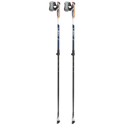 Nordic Walking Stöcke Leki Smart Supreme blau midnightblue dark metallic-darkblue-white