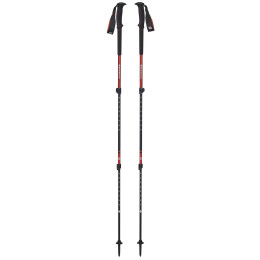 Trekkingstöcke Black Diamond Trail schwarz/orange Picante