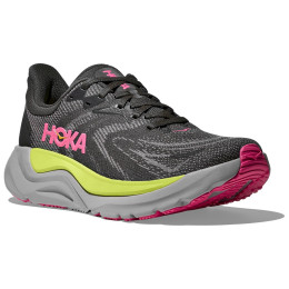 Damen Laufschuhe Hoka W Arahi 8 schwarz/rosa Charcoal Grey / Grey Skies