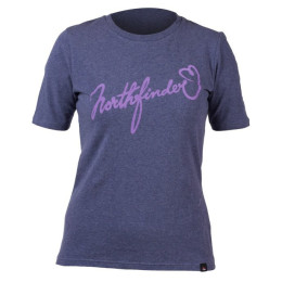 Damen-T-Shirt Northfinder Talia lila Lilac