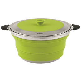 Kochtopf Outwell Collaps pot with lid 4,5 l grün