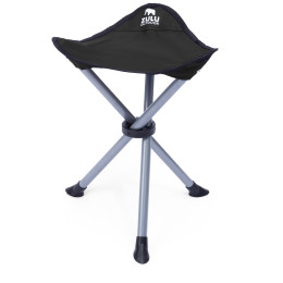 Campinghocker Zulu Outdoor Tripod schwarz black