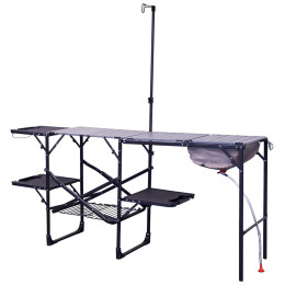 Campingküche GCI Master Cook Station schwarz Black Chrome
