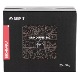 Kaffee Drip it Nicaragua Jinotega 20 x 10 g rot