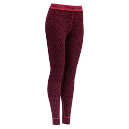 Damen-Funktionsunterhose Devold Duo Active Woman Long Johns weinfarbe Port
