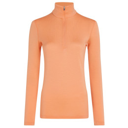 Damen Funktions-Sweatshirt Icebreaker W 260 Tech LS Half Zip orange Feldspar