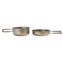 Kochset Vango Titanium 2 Piece Cook Set silber Titanium