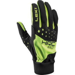 Skilanglauf-Handschuhe Leki HRC Race schwarz/grün black-neon yellow