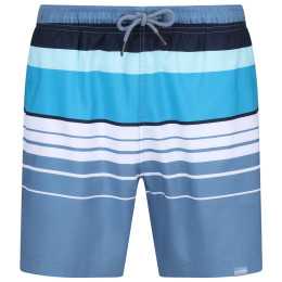 Herrenshorts Regatta Loras Swim Short m blau/hellblau Coronet Blue Stripe