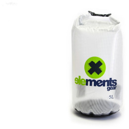 Packsack Elements Gear TRANSPARENT 5 l durchsichtig