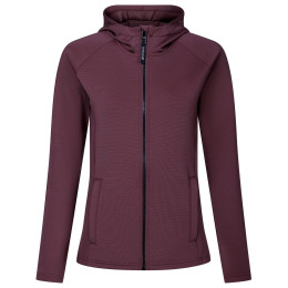 Damen-Sweatshirt Dare 2b Glacier Midlayer weinfarbe Huckleberry