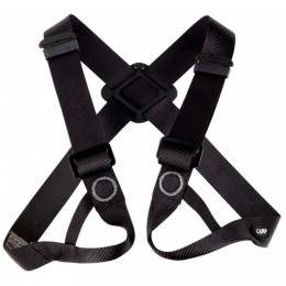 Schultergurt Camp Figure 8 Chest schwarz Black