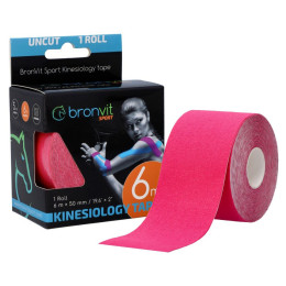 Tapeband BronVit Sport Kinesio Tape classic 5 cm x 6m rosa