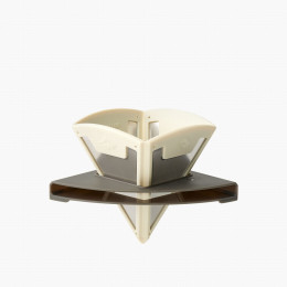 Filter für Kaffee und Tee Sea to Summit Frontier UL Collapsible Pour Over beige Bone White