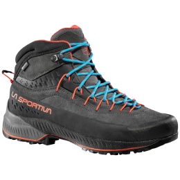 Wanderschuhe La Sportiva TX4 Evo Mid Gtx grau Carbon/Cherry Tomato