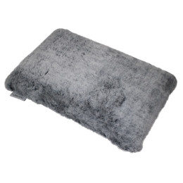 Kissen Human Comfort Rabbit fleece pillow Jacou grau Gray